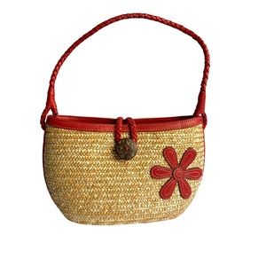 Preston & York Straw Handbag